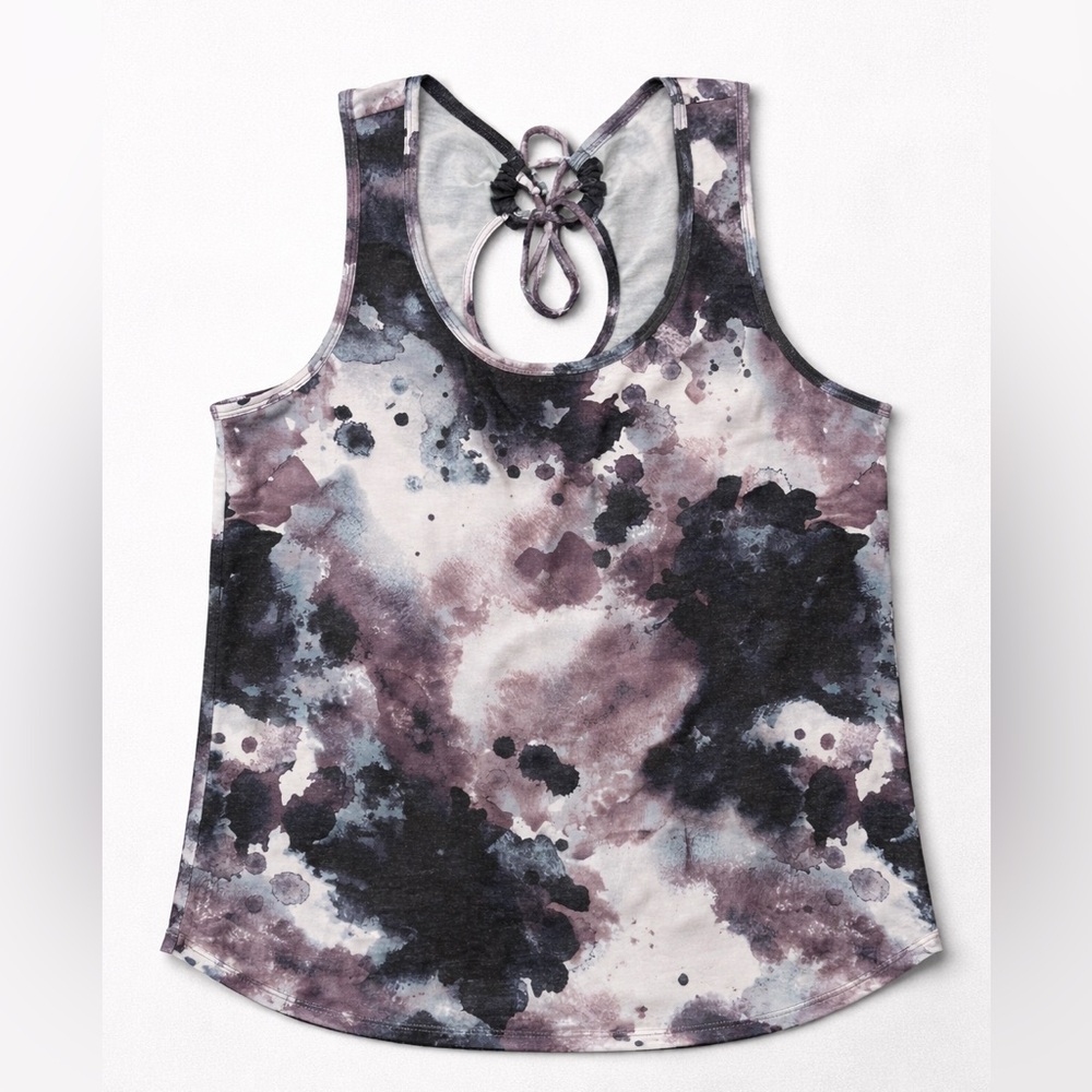 Shambhala Large Tank Top | Tie Back Yoga top